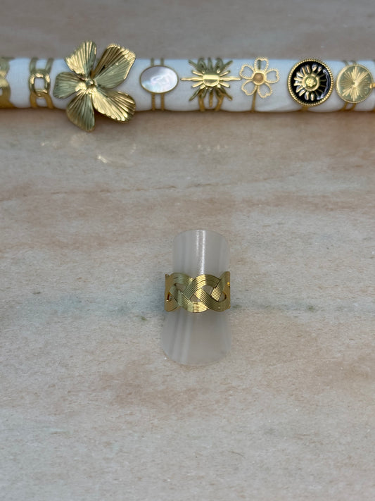 Bague maillons
